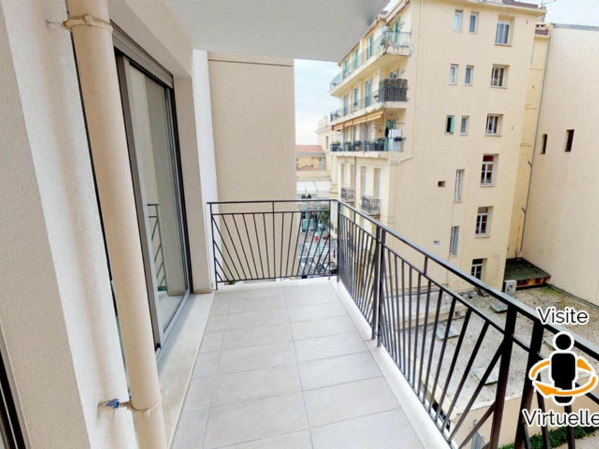 Charmant 2P Moderne Avec Terrasse, Parking Prive, En Plein Centre De Menton, A 2 Pas De La Mer - Fr-1-196-200 Exteriör bild
